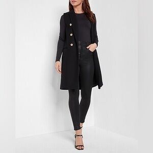 NWT Express Wool Vest (long, sleeveless)